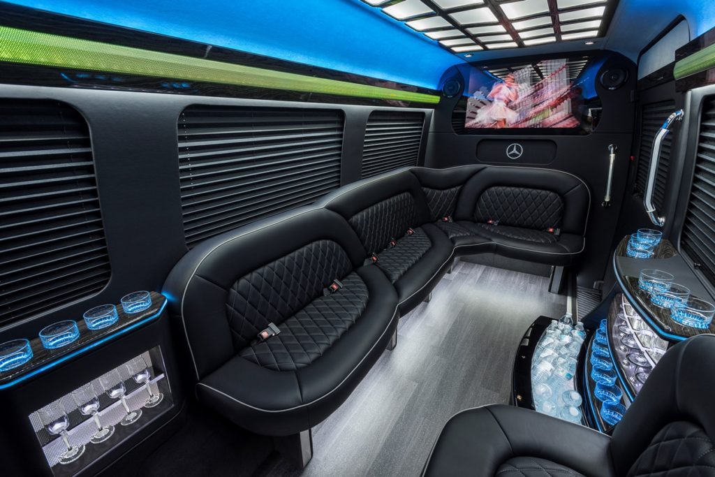 Sprinter Limo Interior