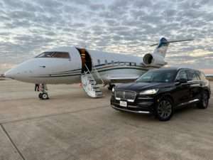 private airport transportation in montgomery tx